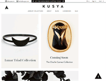 Tablet Screenshot of kusya.com